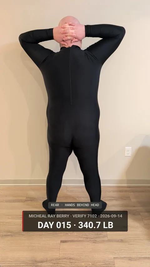 Micheal Ray Berry rear position, inspection standard — Day 15