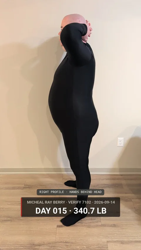 Micheal Ray Berry right position, inspection standard — Day 15