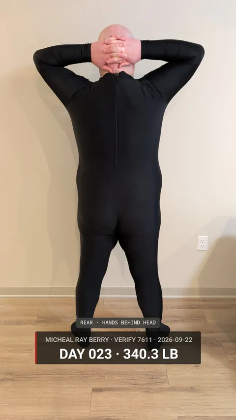 Micheal Ray Berry rear position, inspection standard — Day 23